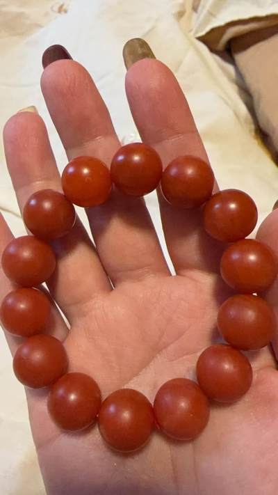 宝山南红手串，喜欢的来