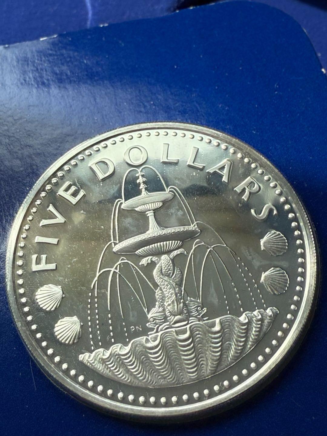 巴巴多斯1980年精制套币