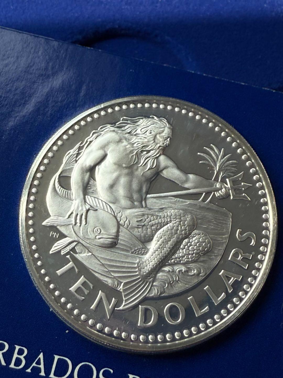 巴巴多斯1980年精制套币