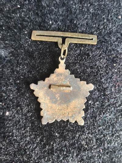 50年代 铁路铜章