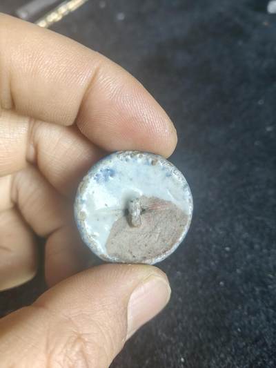 民国 青天白日帽徽 陶瓷