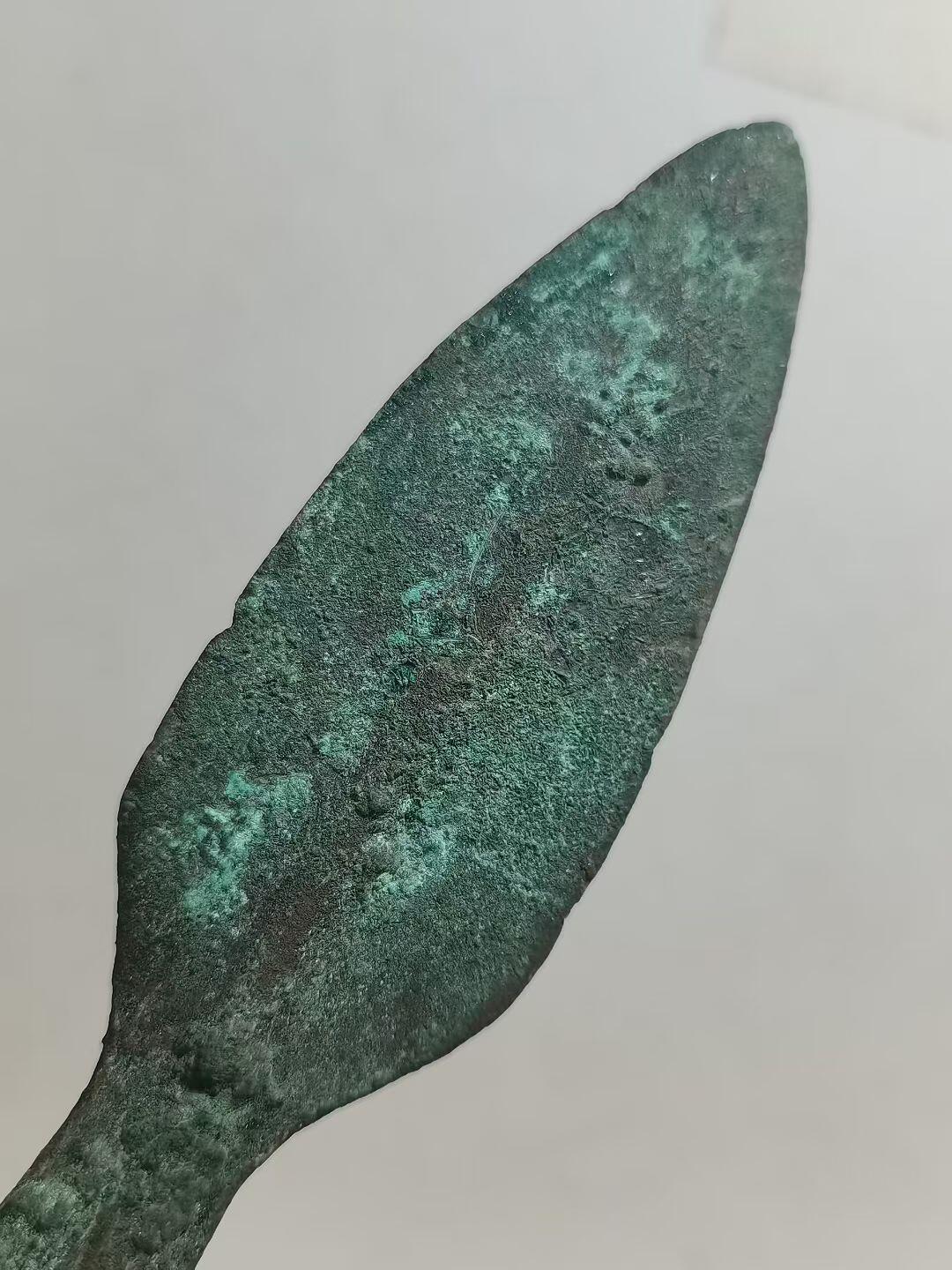 战汉青铜矛头（战国至汉代）生坑原味