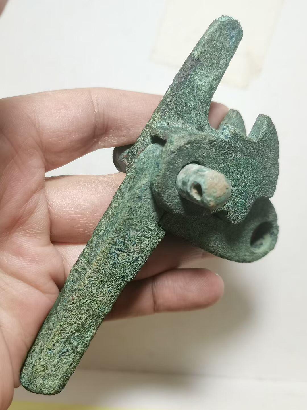 战汉大弩 弩机芯一套四件