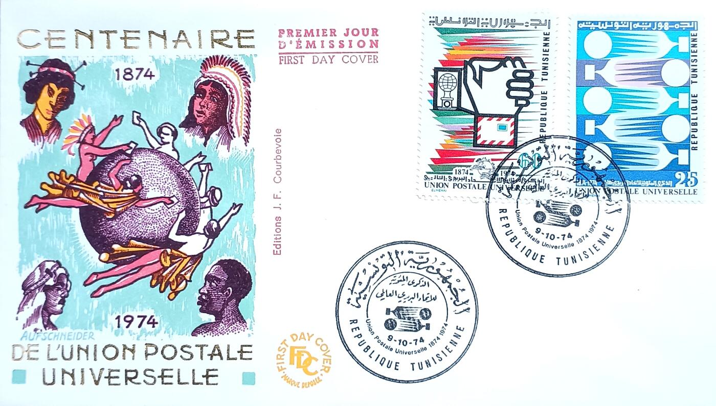 突尼斯 U.P.U 萬國郵聯