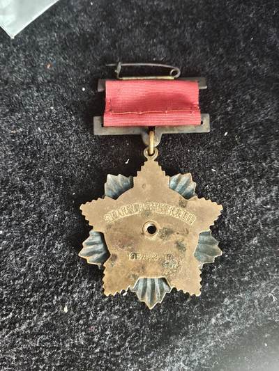 1954年解放军慰问章