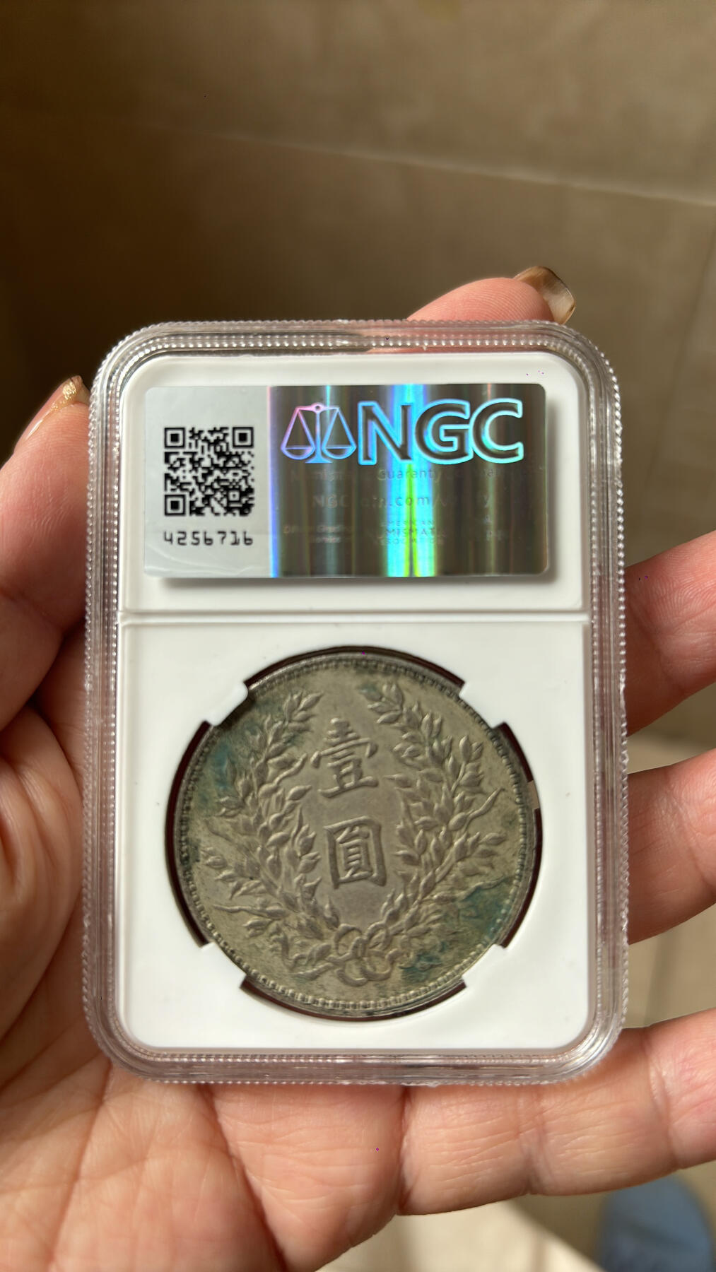 中华民国十二年龙凤壹圆银币