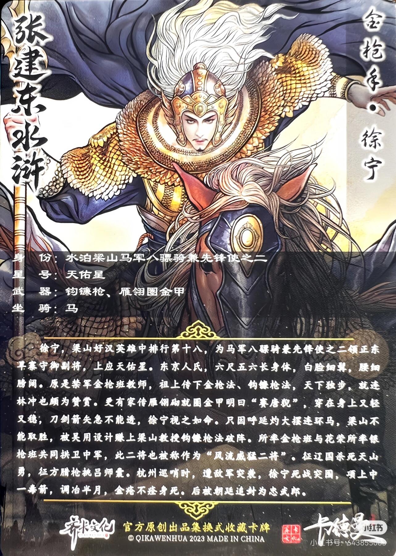 张建东水浒--徐宁