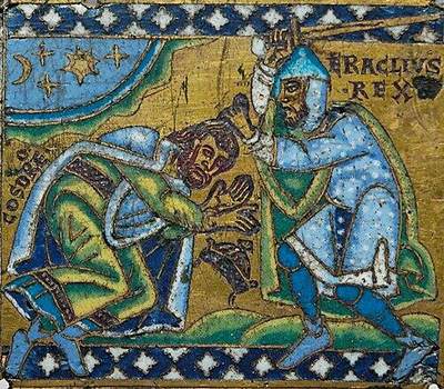 萨珊王朝库思老二世1德拉克马