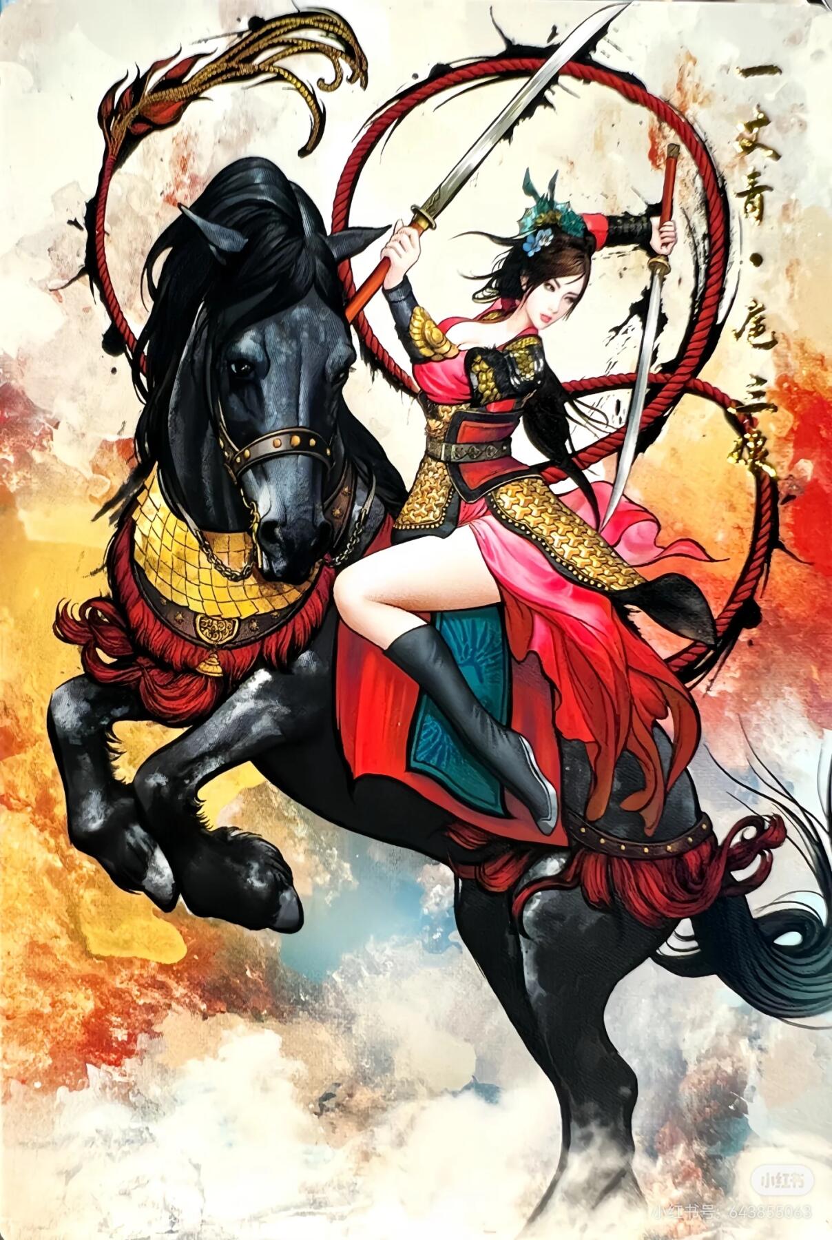 张建东水浒--扈三娘