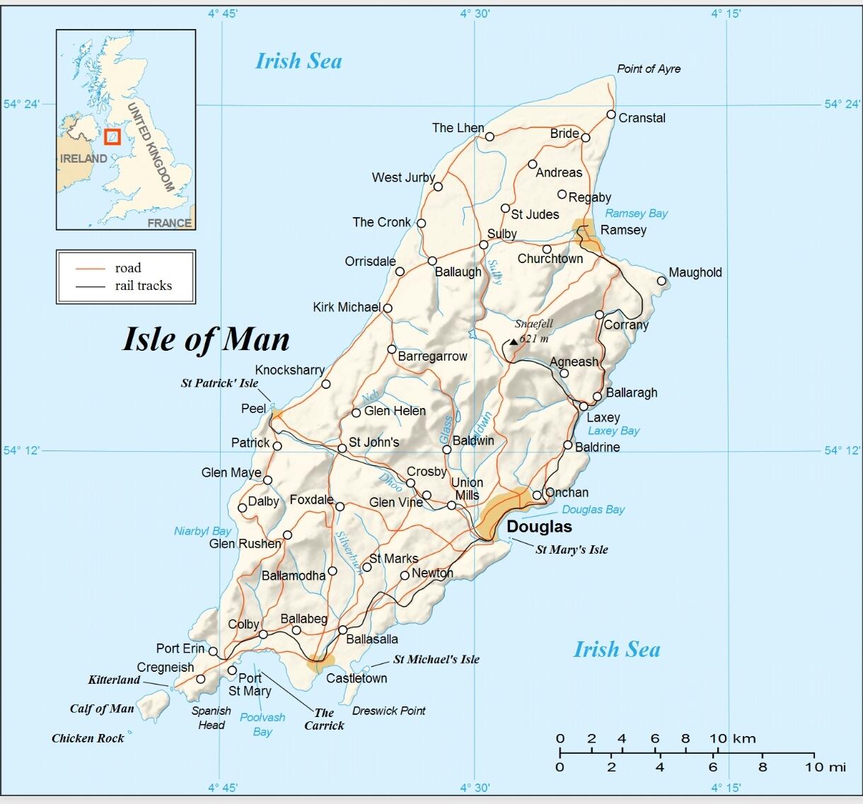 1976年马恩岛10便士硬币
