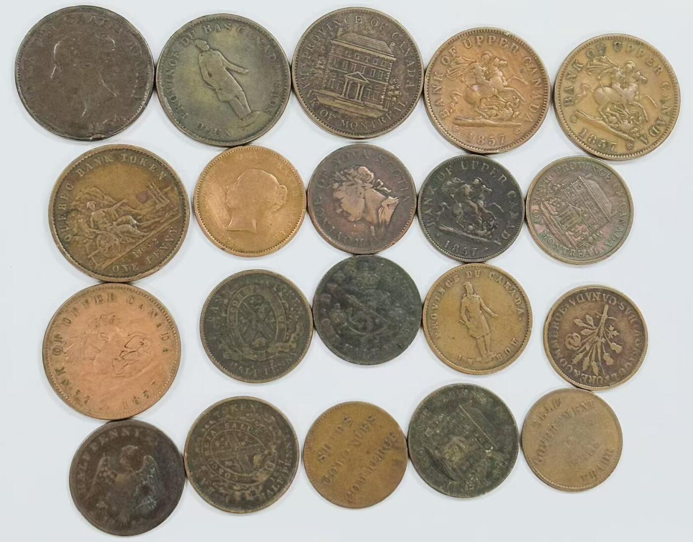 19世纪加拿大代用币（Token）