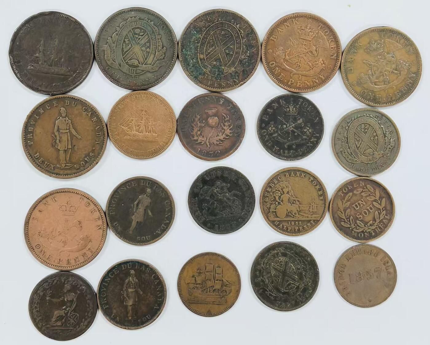 19世纪加拿大代用币（Token）