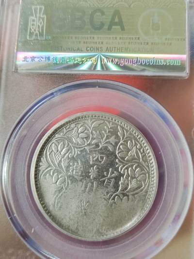 四川卢比  清朝唯一的帝王像银币  发行量稀少  未来投资收藏潜力巨大品种