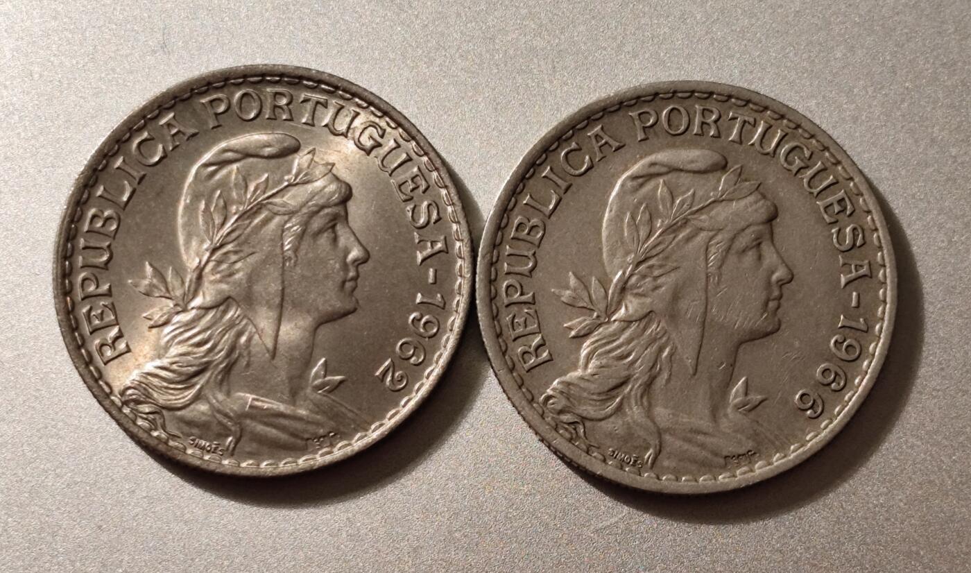 葡萄牙1埃斯库多（Escudo）硬币
