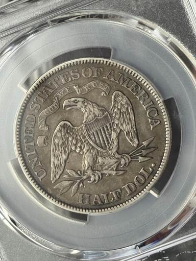 新入的美国拿旗半元，味道不错，就是脸部划痕没看到