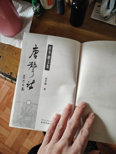 唐声诗，任半塘，上海古籍出版社，2006年一版一印。品相加图