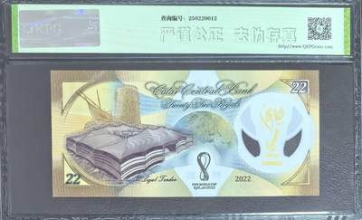 卡塔尔世界杯纪念钞