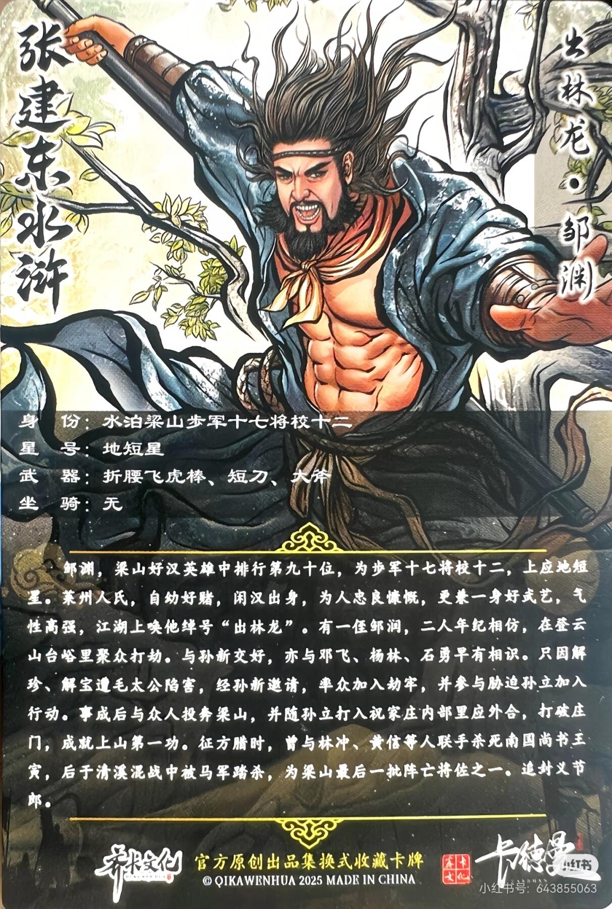 张建东水浒--邹渊