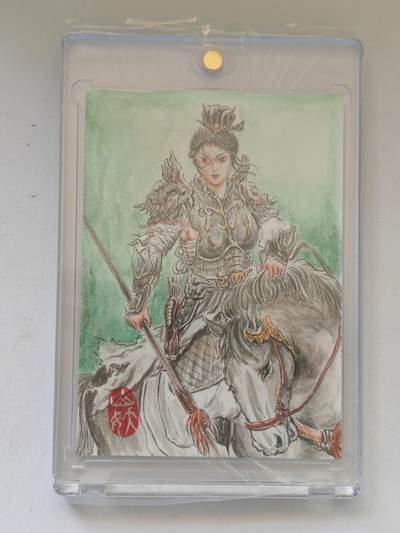 亲签  花木兰   谁说女子不如男 这不比粉底液将军帅气！