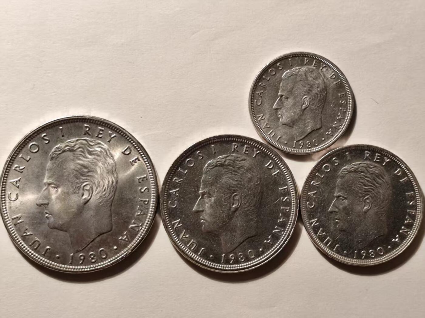 西班牙1982年世界杯纪念版比塞塔硬币