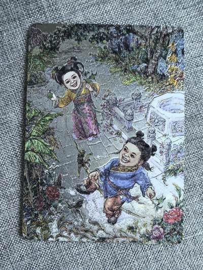 《神驹踏春》-青梅竹马