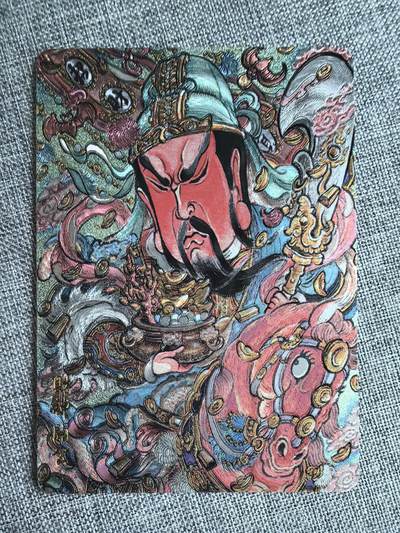 《神驹踏春》-财神关云长