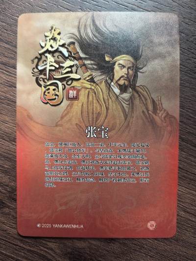 黄子鉴-《焱卡三国》张宝