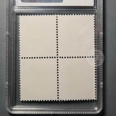 硬核军迷藏品！南斯拉夫 1974 铁托元帅邮票四方联，Scott1193，全新 95 分品相