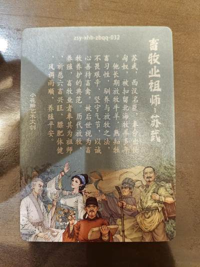 小花瓣-《祖师手绘复刻》苏武