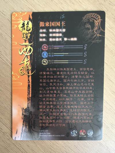 《龙耀西游》-傲来国国王