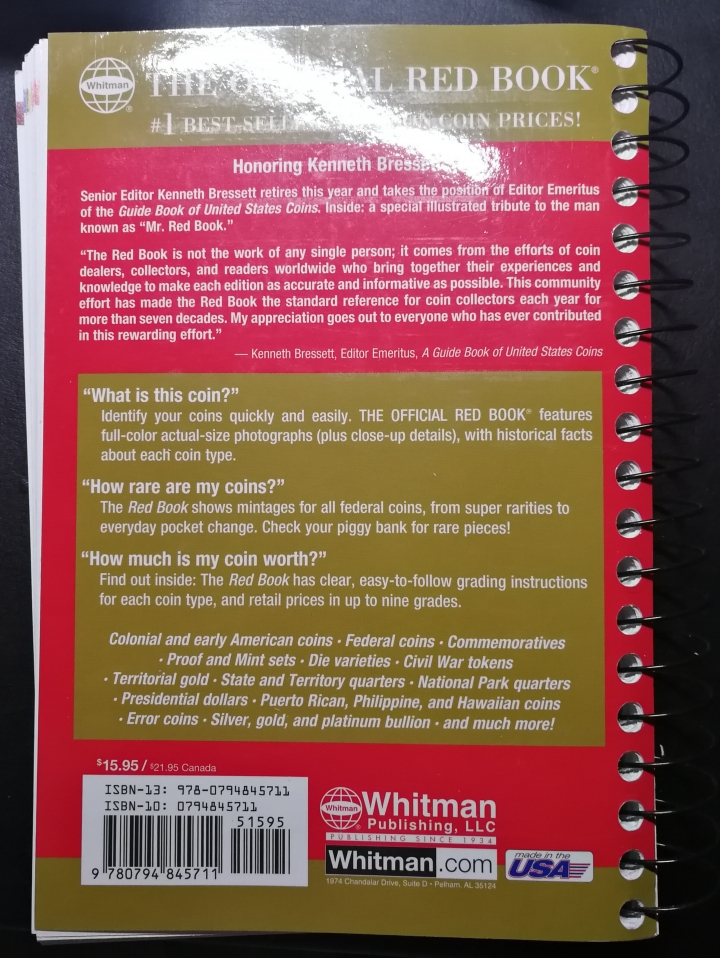 凡希社世界钱币微拍第六十七期 2019版美国硬币目录九五品