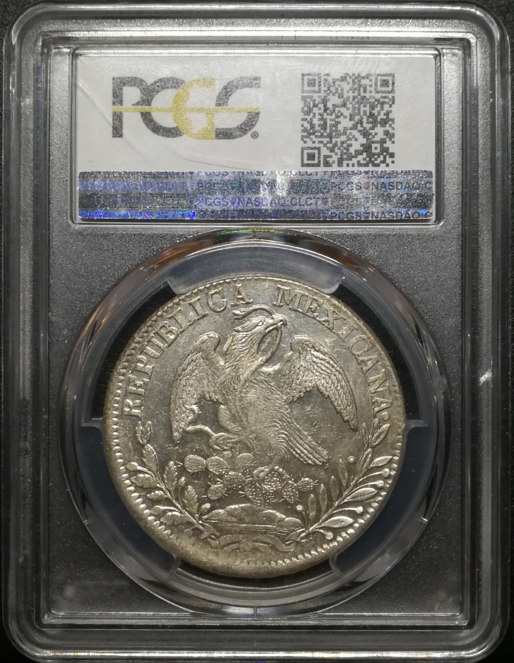 凡希社世界钱币微拍第六十七期 1837ZS墨西哥早期花边鹰洋PCGS-MS62