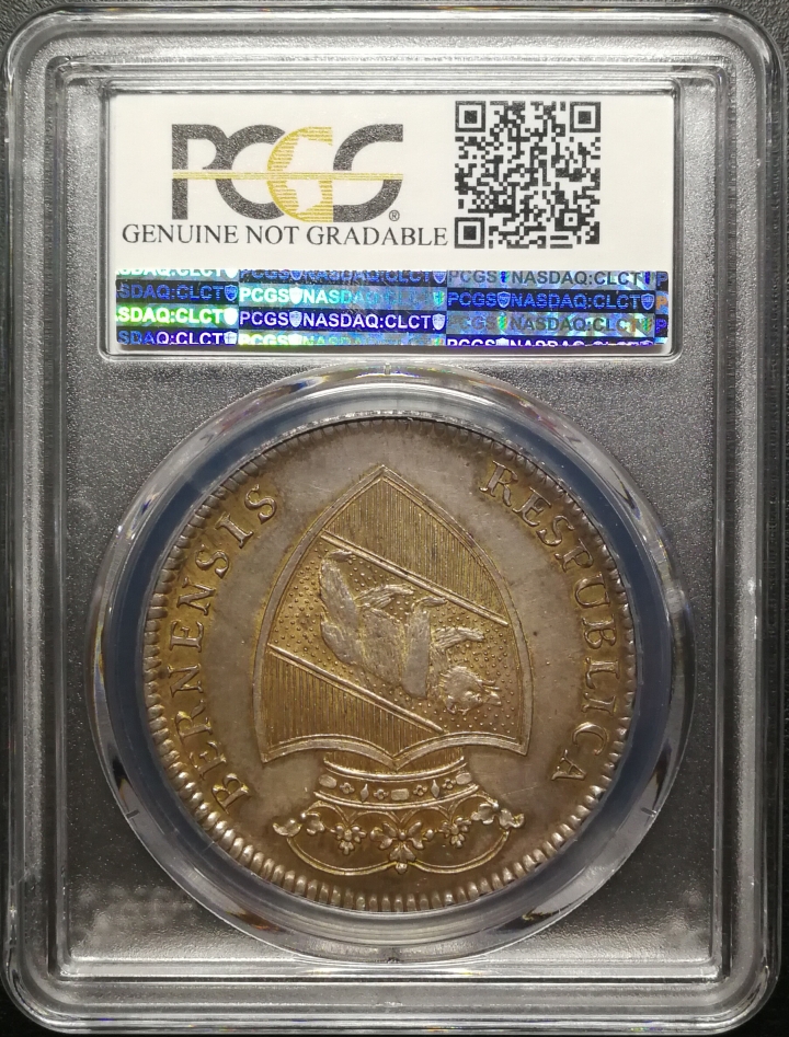 凡希社世界钱币微拍第六十七期 1795瑞士伯尔尼泰勒PCGS-AUD状态佳