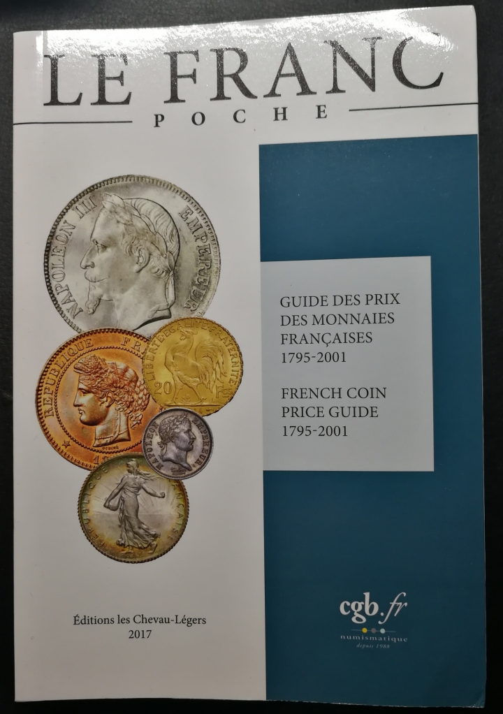 凡希社世界钱币微拍第六十七期 1795-2001法兰西硬币目录九五品
