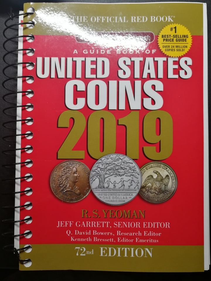 凡希社世界钱币微拍第六十七期 2019版美国硬币目录九五品