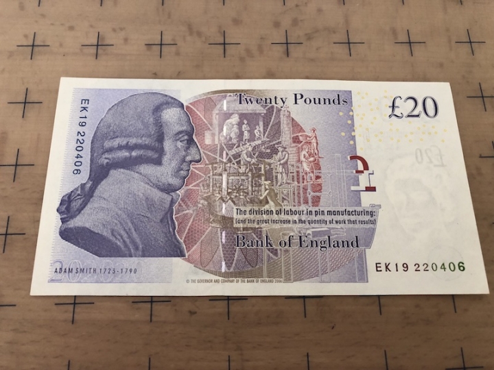 收藏联盟第六十四期拍卖 英国流通品钞一批总计75镑，汇率价起拍