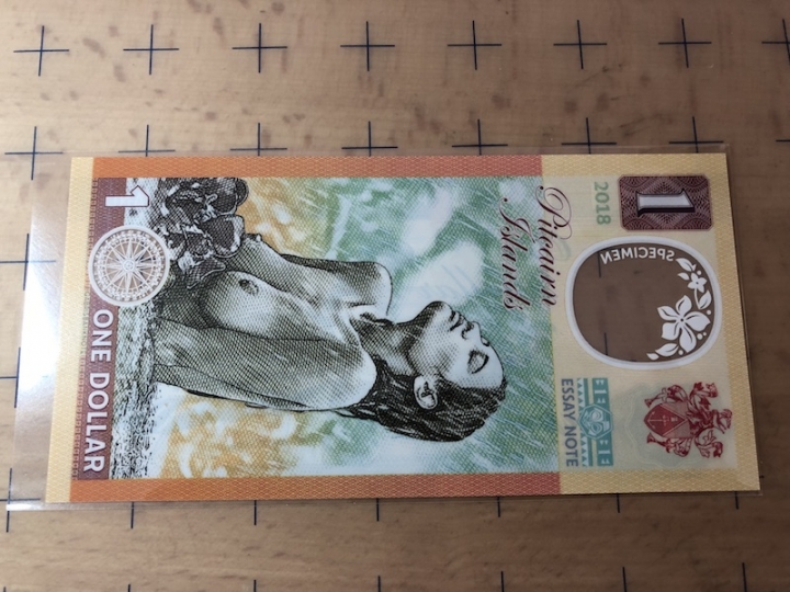 收藏联盟第六十四期拍卖 塑料钞测试钞一枚