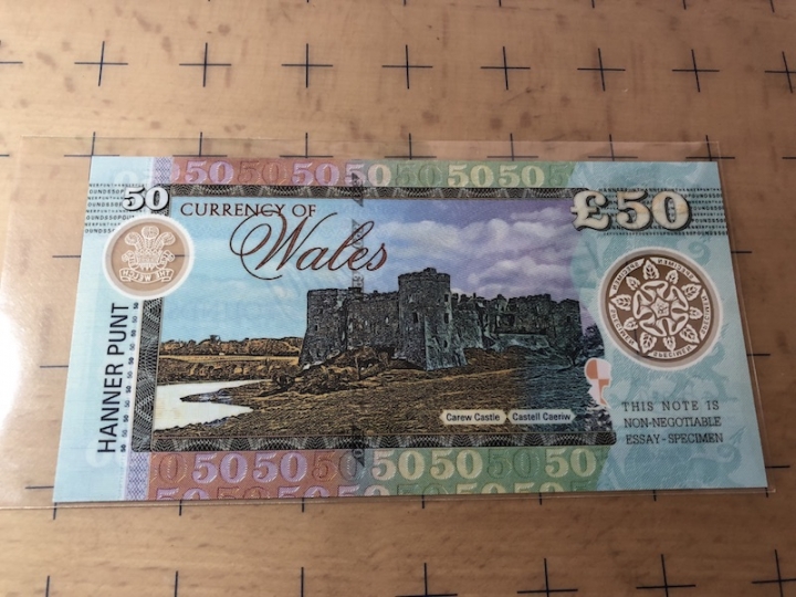 收藏联盟第六十四期拍卖 威尔士黛安娜塑料测试钞