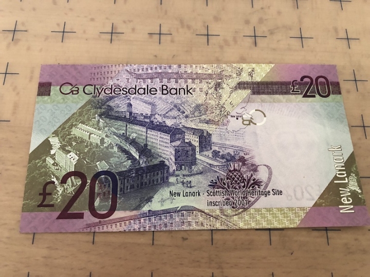 收藏联盟第六十四期拍卖 英国流通品钞一批总计75镑，汇率价起拍