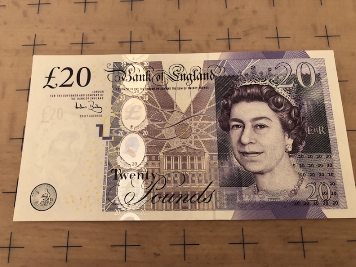 收藏联盟第六十四期拍卖 英国流通品钞一批总计75镑，汇率价起拍