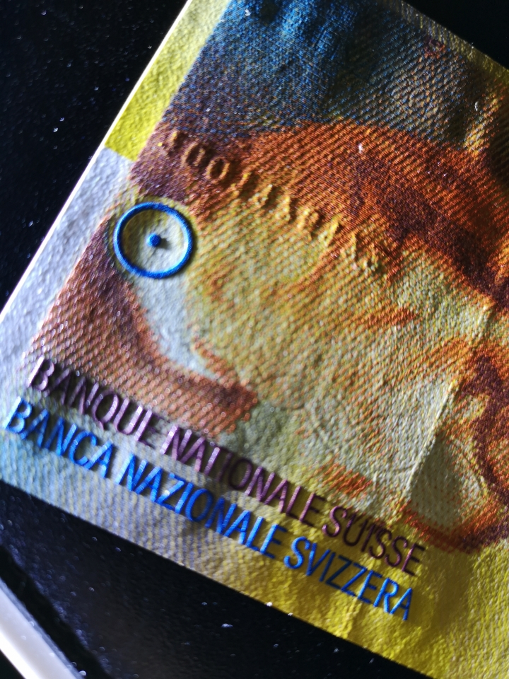 《外钞收藏家》第五十八期拍卖 瑞士2010年10法郎  数字冠  全新unc