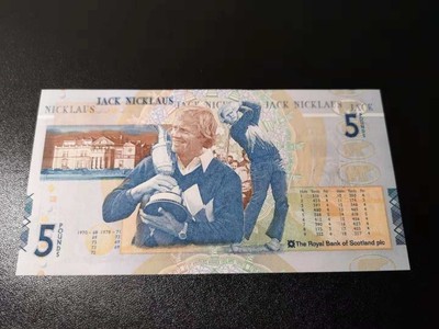 《外钞收藏家》第五十九期拍卖 - 2005年苏格兰 纪念钞 5镑 全新unc