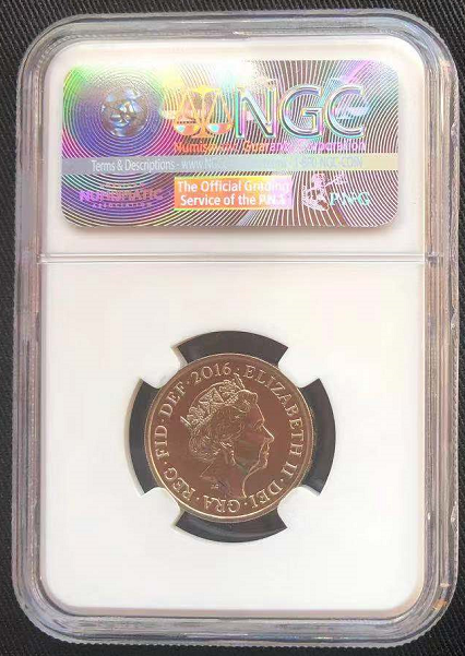 【随心拍】第0期(首拍) 英国最后圆形一镑铜镍币（首期亚军分，NGC目前最高为69）