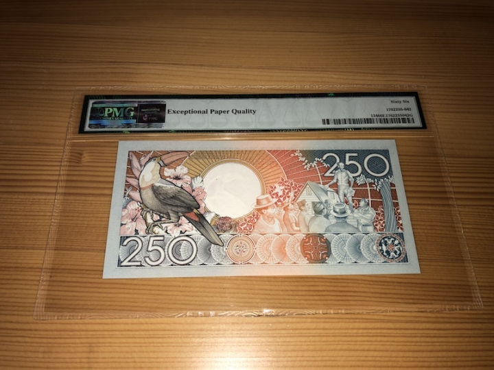 收藏联盟第六十八期拍卖 苏里南88250 PMG66E