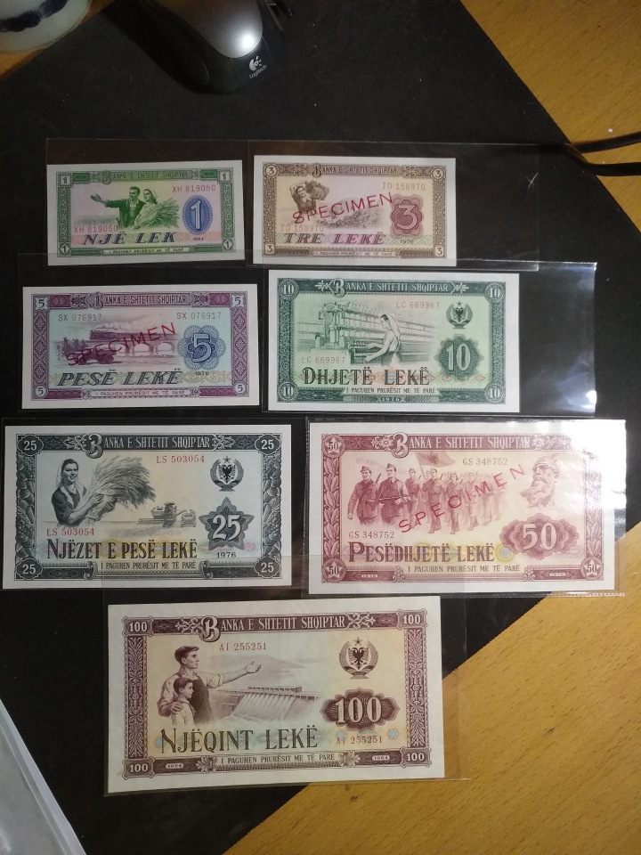 "鲸贝"乐淘第宙号拍卖 阿尔巴尼亚中国代印混装一套