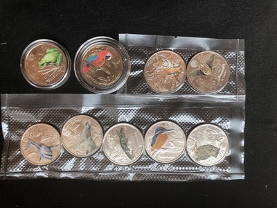 币观天下~第四十九期 - 【奥地利】夜光动物系列，前9枚+官方欣赏册子（一共12枚）