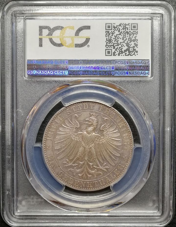 凡希社世界钱币微拍第七十期 1863法兰克福王子会议泰勒PCGS-MS64