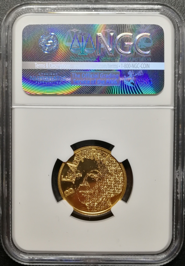 凡希社世界钱币微拍第七十期 2003荷兰梵高纪念金币NGC-PF70UC