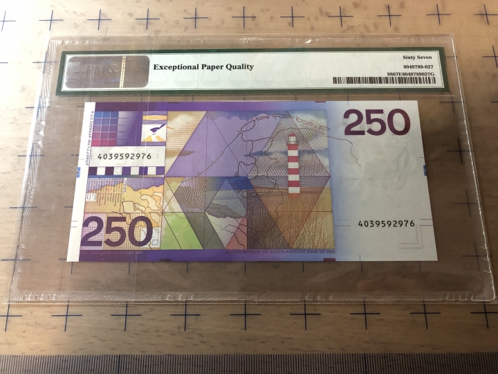 收藏联盟第七十期拍卖 荷兰85250灯塔 PMG67E 