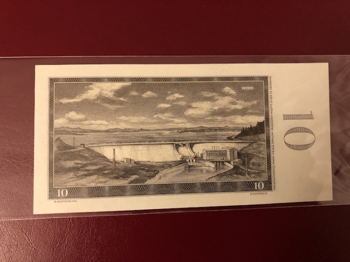 收藏联盟第七十一期拍卖 捷克斯洛伐克1960年10克朗 UNC